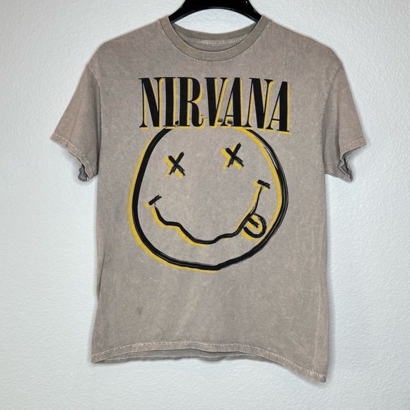 Nirvana Graphic T-shirt Unisex Size M‎ Cotton Concert - Picture 1 of 7